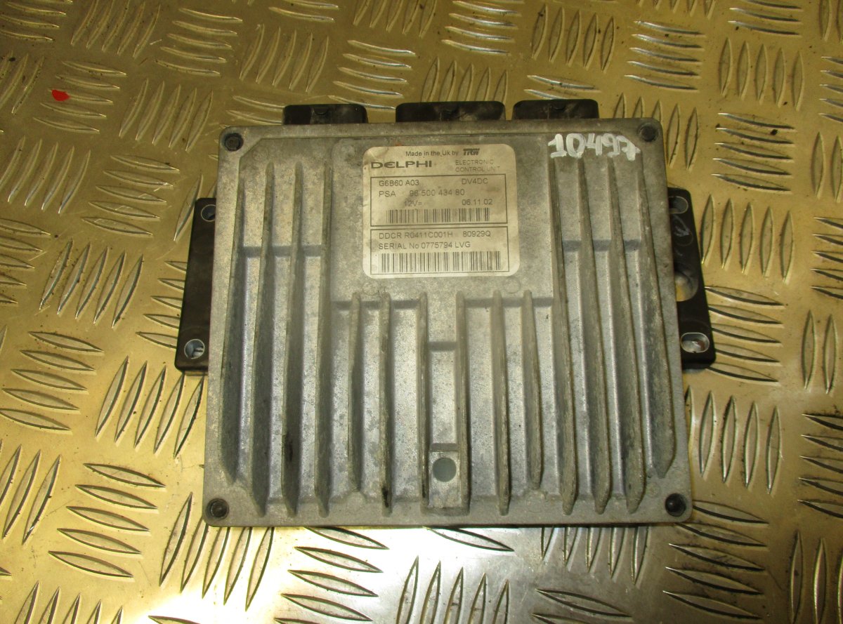 Citroen C3 Engine control unit (ECU) Engine control unit (ECU) — CITROËN C3 I (2002-...