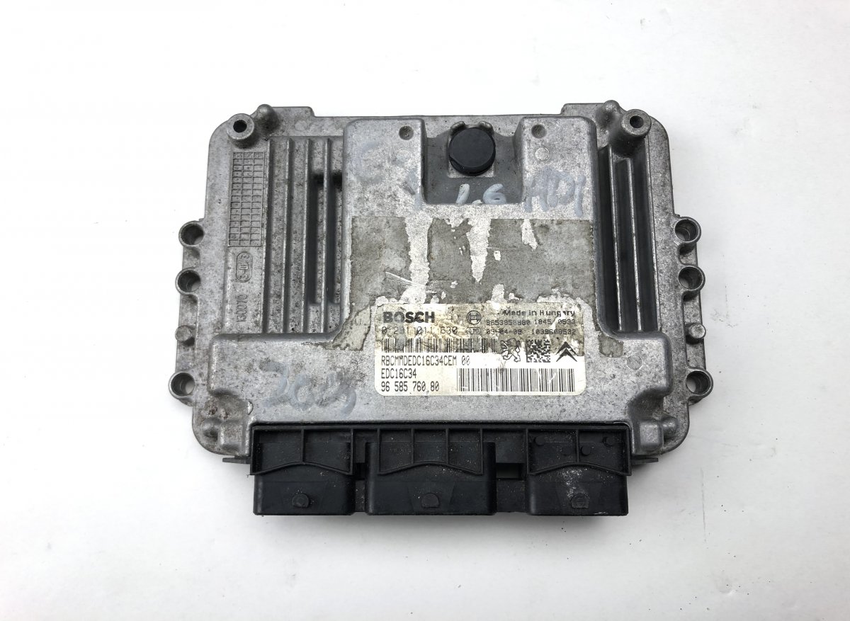 Citroen C4 Engine control unit (ECU) Engine control unit (ECU) — CITROËN C4 I (LC) (...
