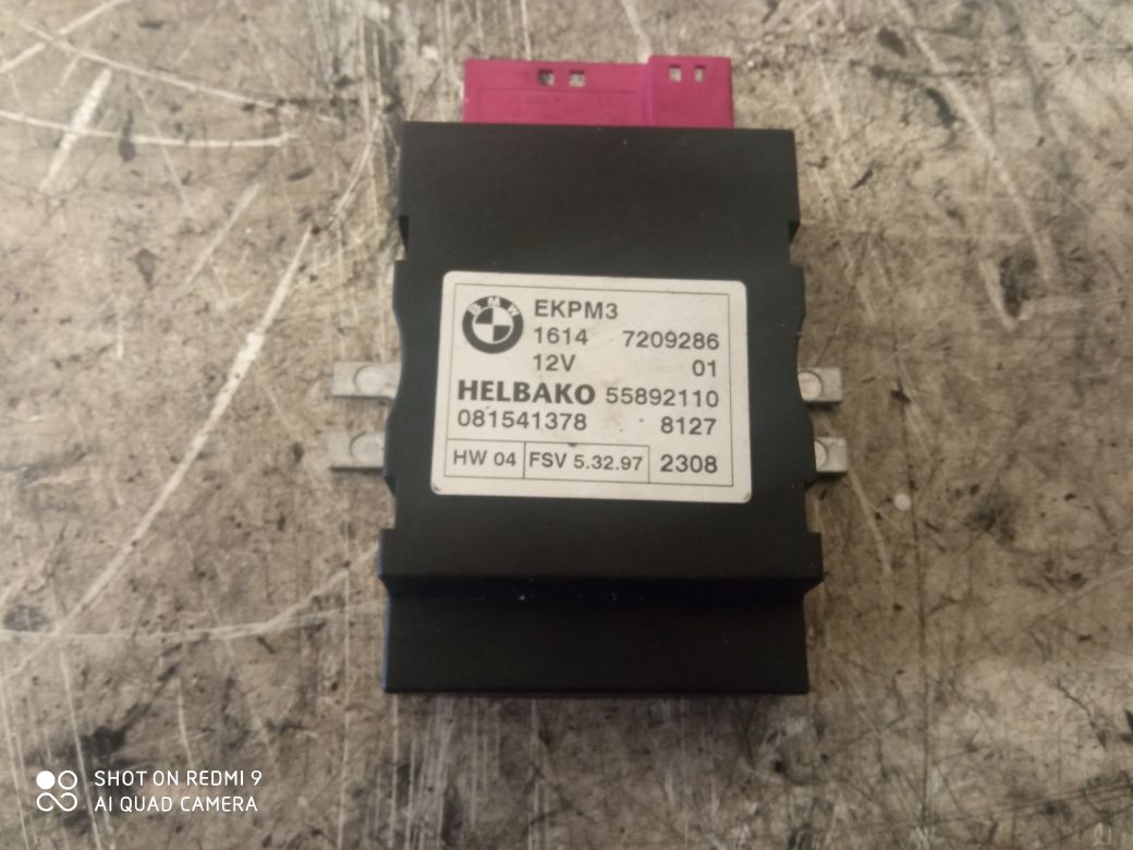 BMW 1 (E81 / E82 / E87 / E88) Injection Pump Control Unit