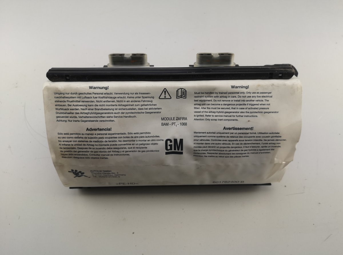 Opel Zafira (B) kõrvalistuja turvapadi OPEL ZAFIRA B (A05) (2005-2014) Passenger Airba...