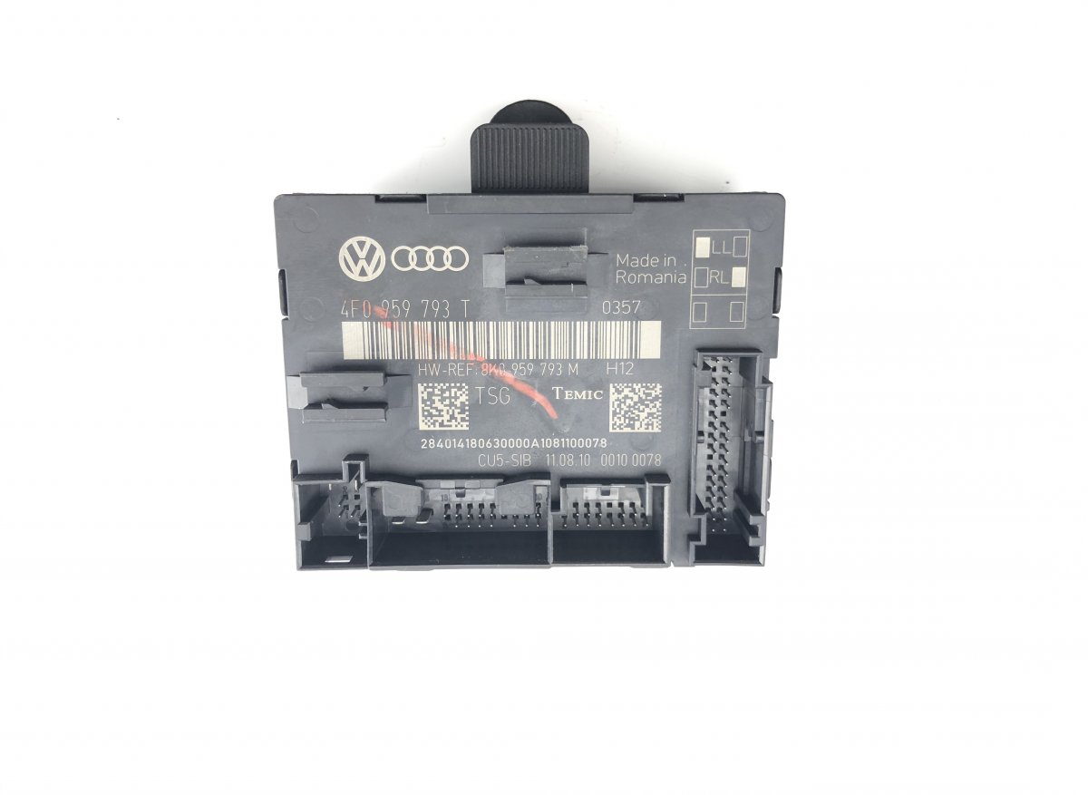 Audi A6 (C6) Door control unit front right AUDI A6 / A6 ALLROAD (C6, 4F) (2004-2011) Door ...