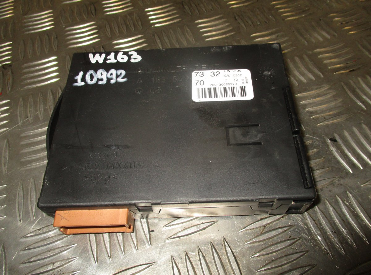 Mercedes-Benz A (W168) Body control module (BCM) MERCEDES-BENZ ML-CLASS (W163) (1998-2005) Body ...
