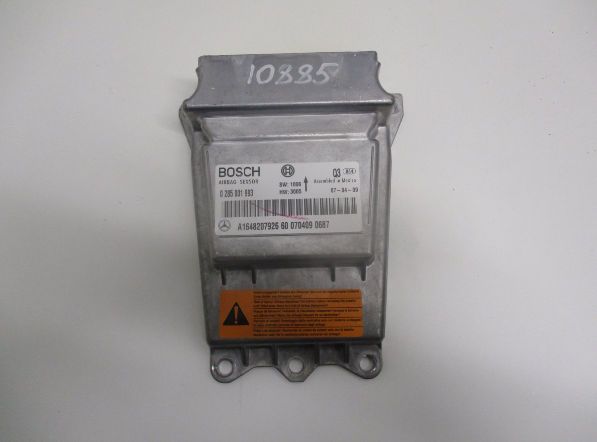 Mercedes-Benz A (W169) Airbag Control Unit MERCEDES-BENZ ML-CLASS (W164) (2005-2011) Airba...