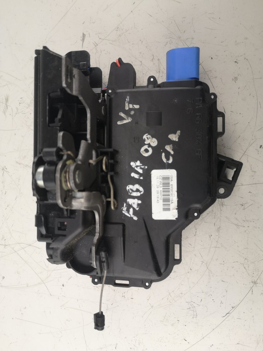 Skoda Fabia Door lock — rear left Door lock — rear left — SKODA FABIA I (6Y) (199...