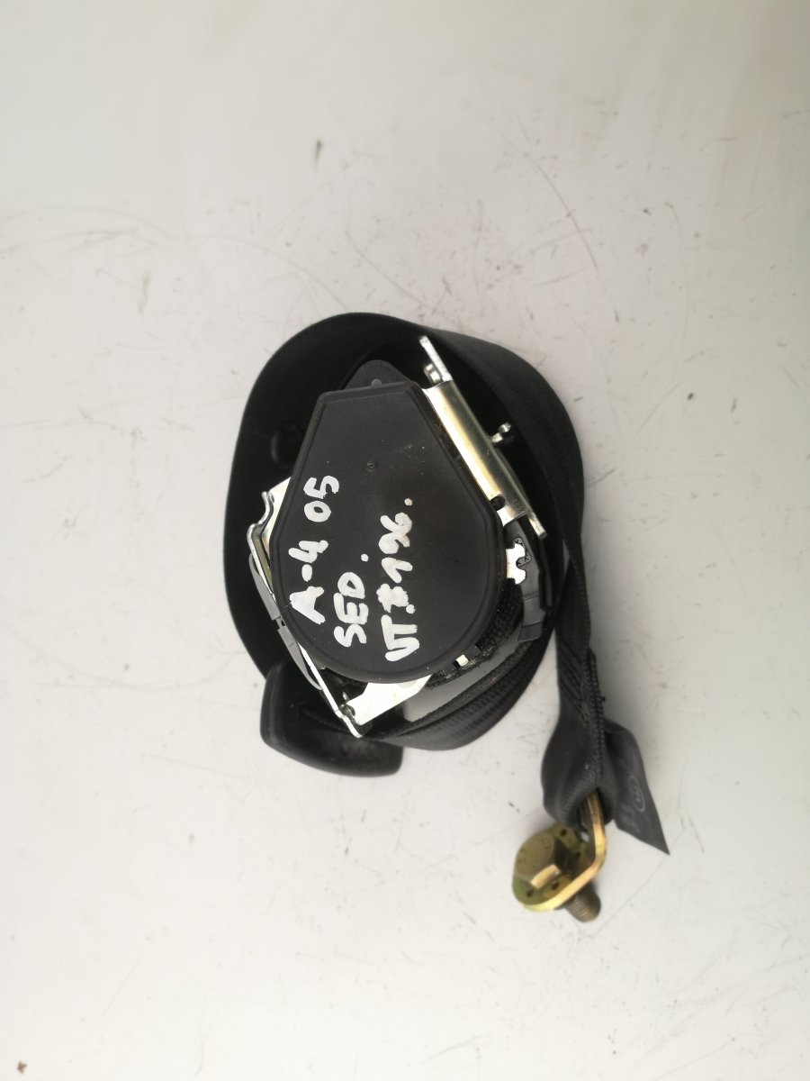 Audi A4 (B6) Seat Belt Rear Left AUDI A4 (B7) (2004-2008) Seat Belt Rear Left 8E...