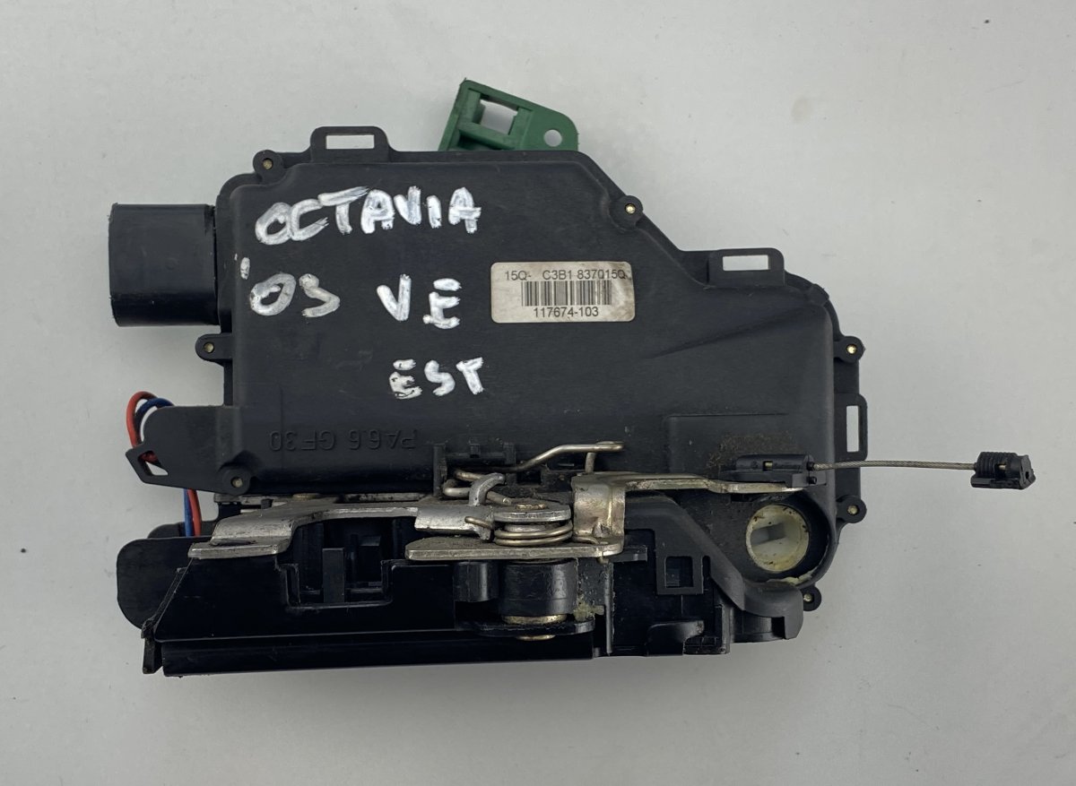 Skoda Octavia Door lock — front left Door lock — front left — SKODA OCTAVIA II (1Z) ...