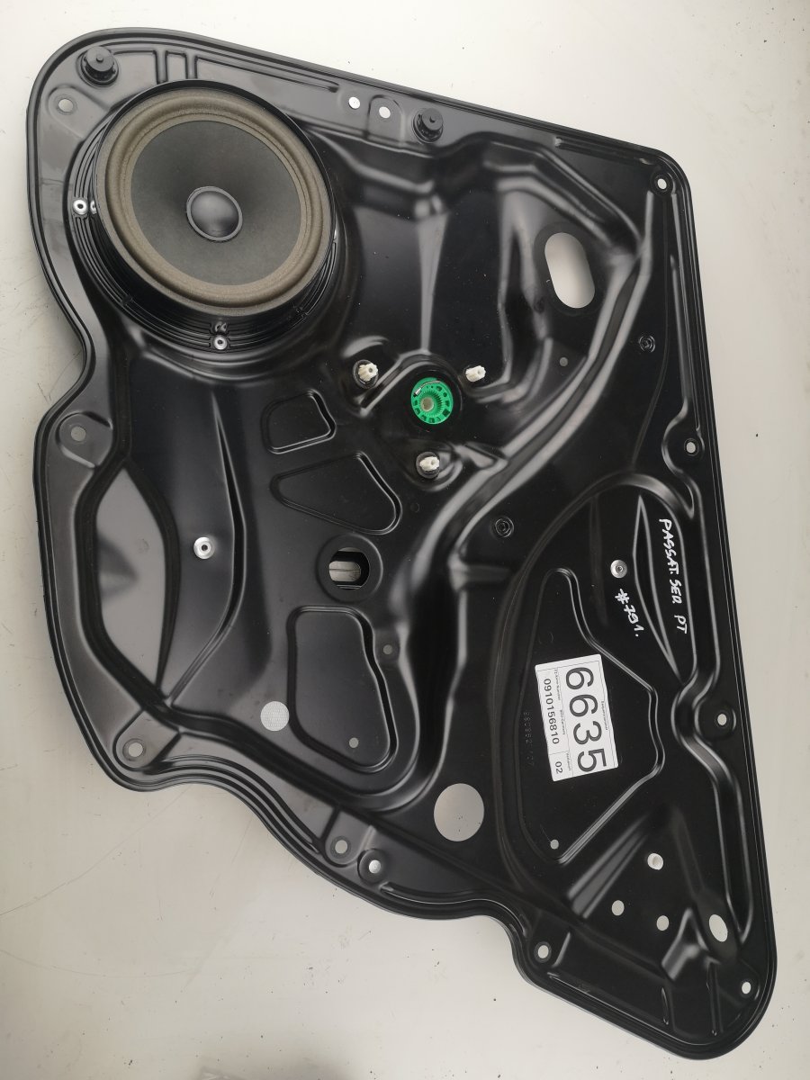 Volkswagen Passat Window Regulator mechanism rear right VW PASSAT B6 (3C) (2005-2010) Window Regulator ...