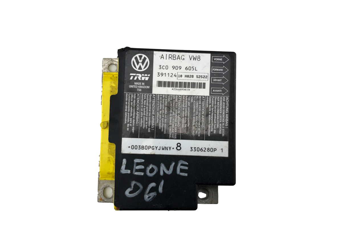 Seat Leon Airbag Control Unit SEAT LEON (1P1) (2005-2012) Airbag Control Unit...