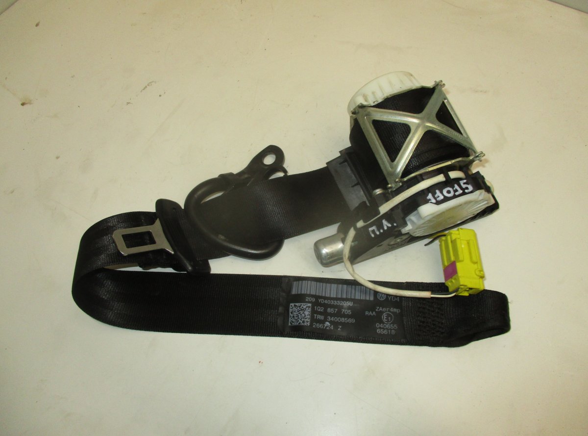 Volkswagen EOS Seat Belt Front Left VW EOS (1F7, 1F8) (2006-2015) Seat Belt Front L...