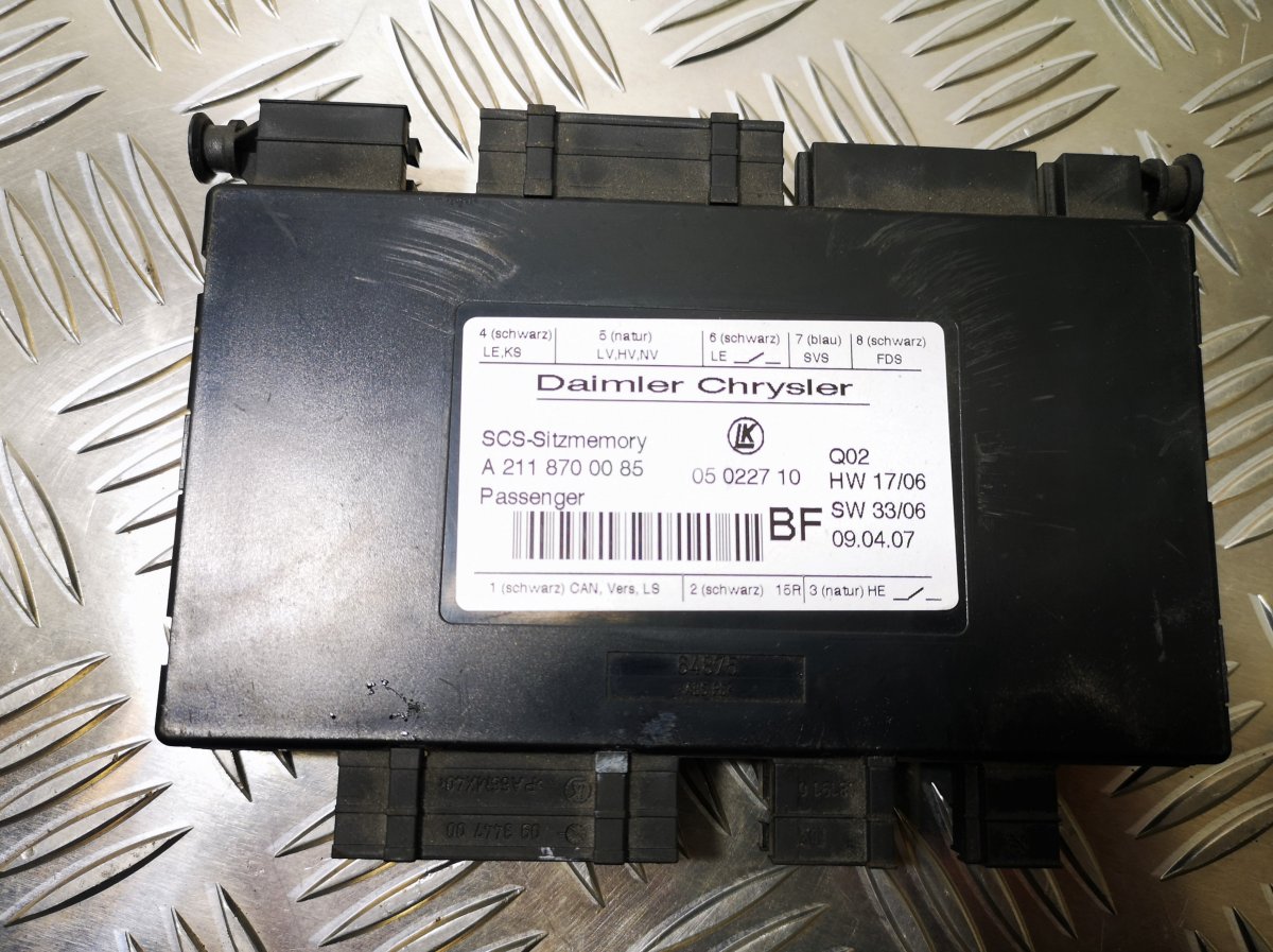 Mercedes-Benz A (W169) Seats control unit MERCEDES-BENZ ML-CLASS (W164) (2005-2011) Seats...