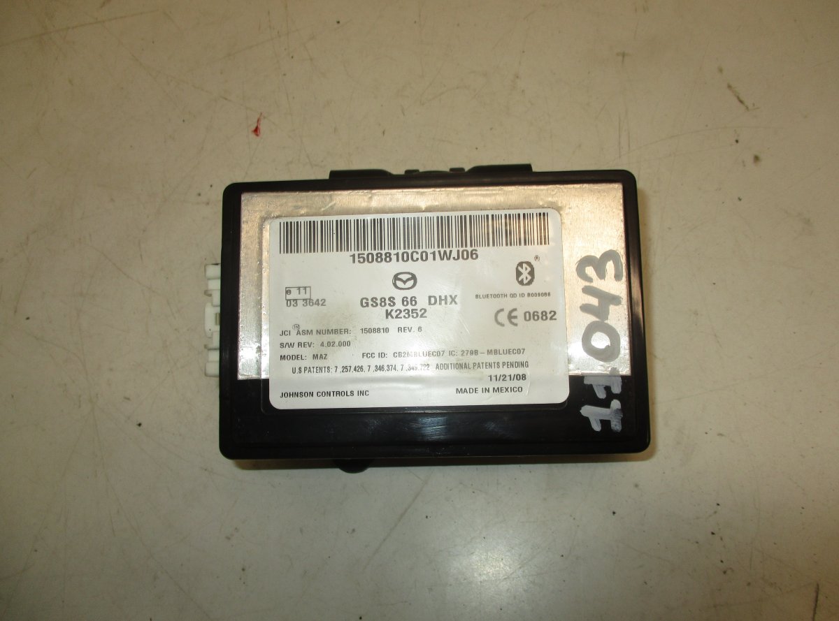 Mazda 6 (GH) Phone / bluetooth control unit MAZDA 6 (GH) (2007-2012) Phone / bluetooth cont...