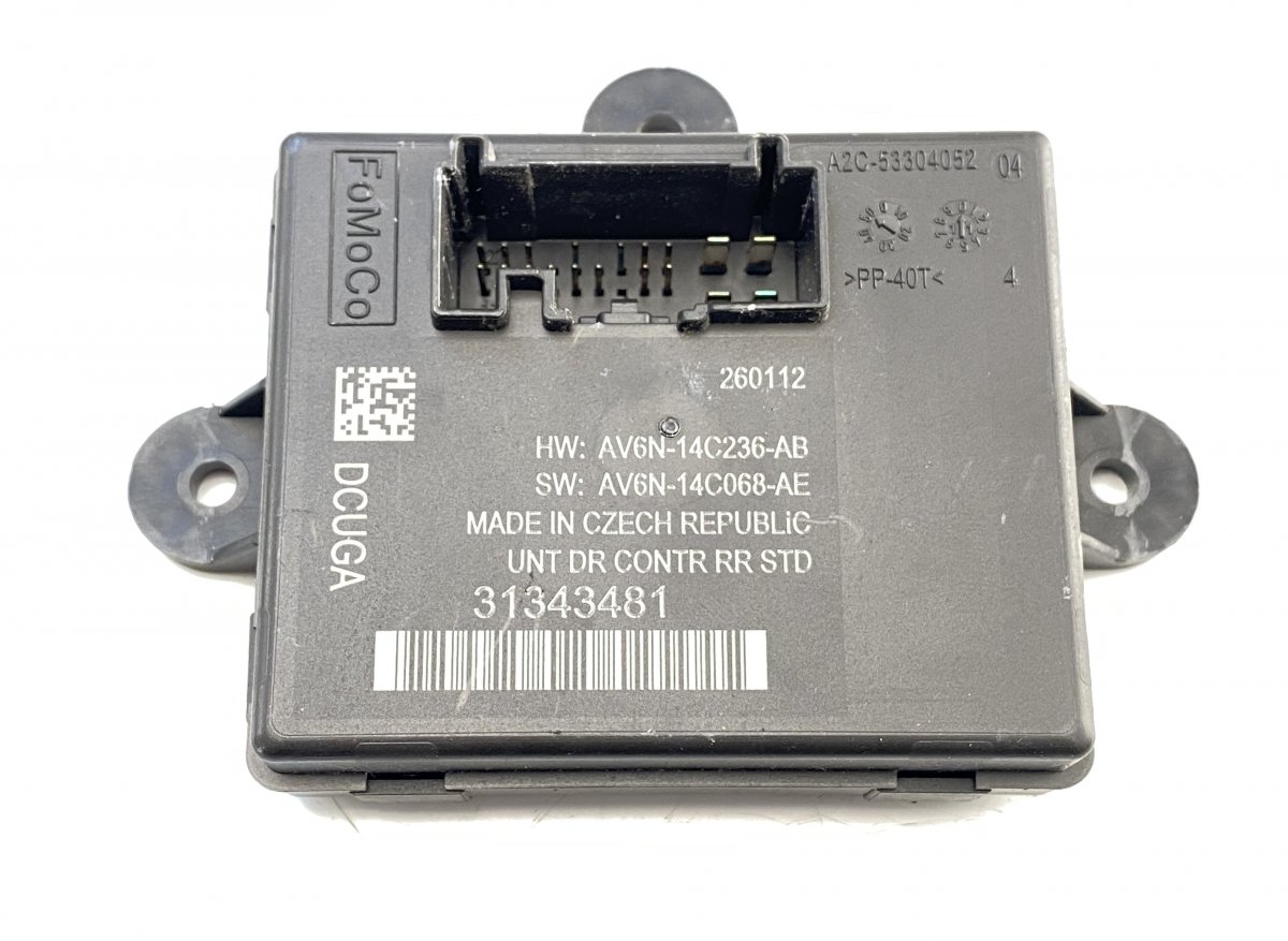 Volvo S60 Door control unit rear right VOLVO S60 II / V60 I (2010-2018) Door control u...