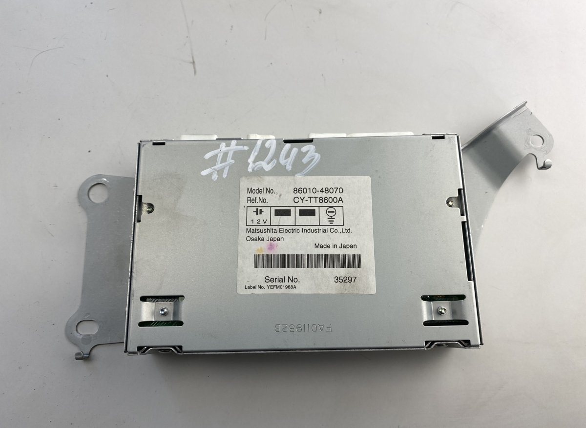 TV - Receiver (Tuner) Brand/Model: TOYOTA HARRIER
Year: 2007
Engine: ...