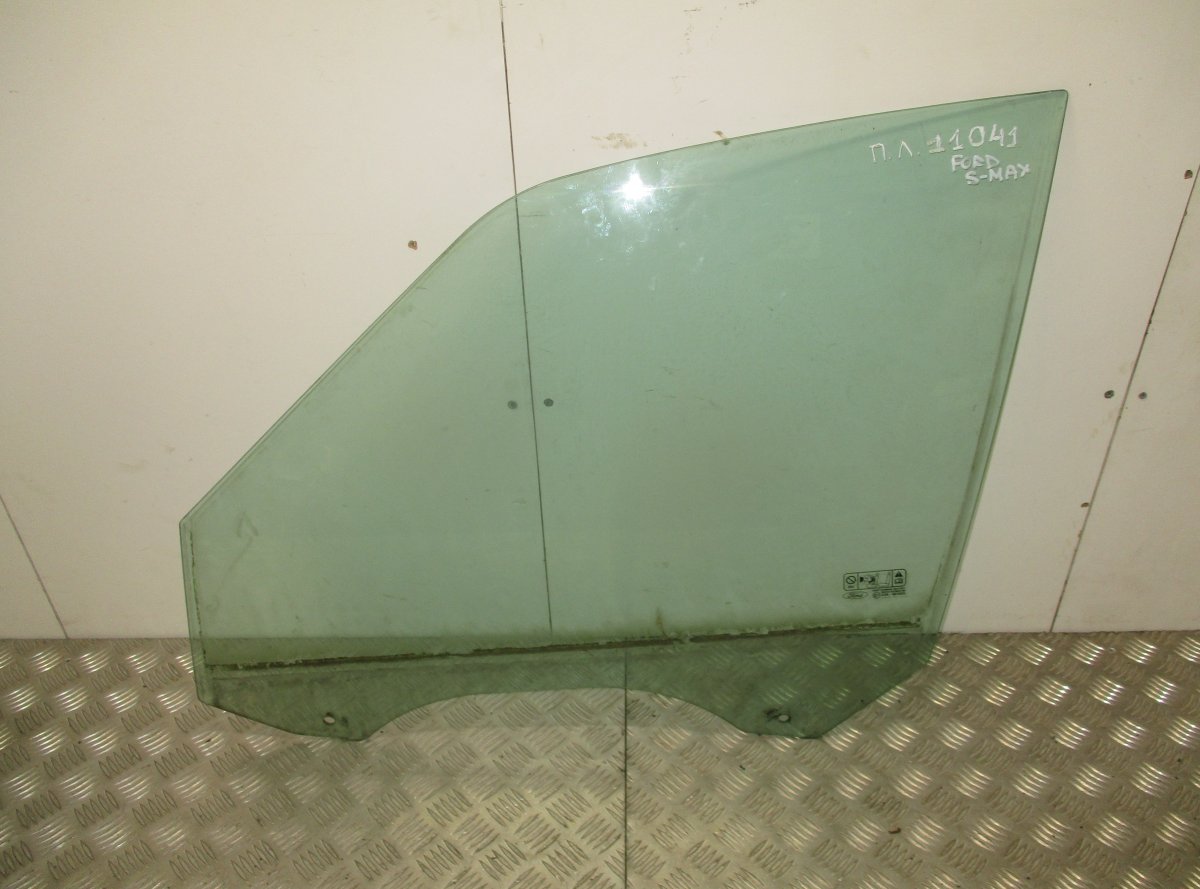 Ford S-Max Door window glass front left FORD S-MAX I (2006-2014) Door window glass fron...