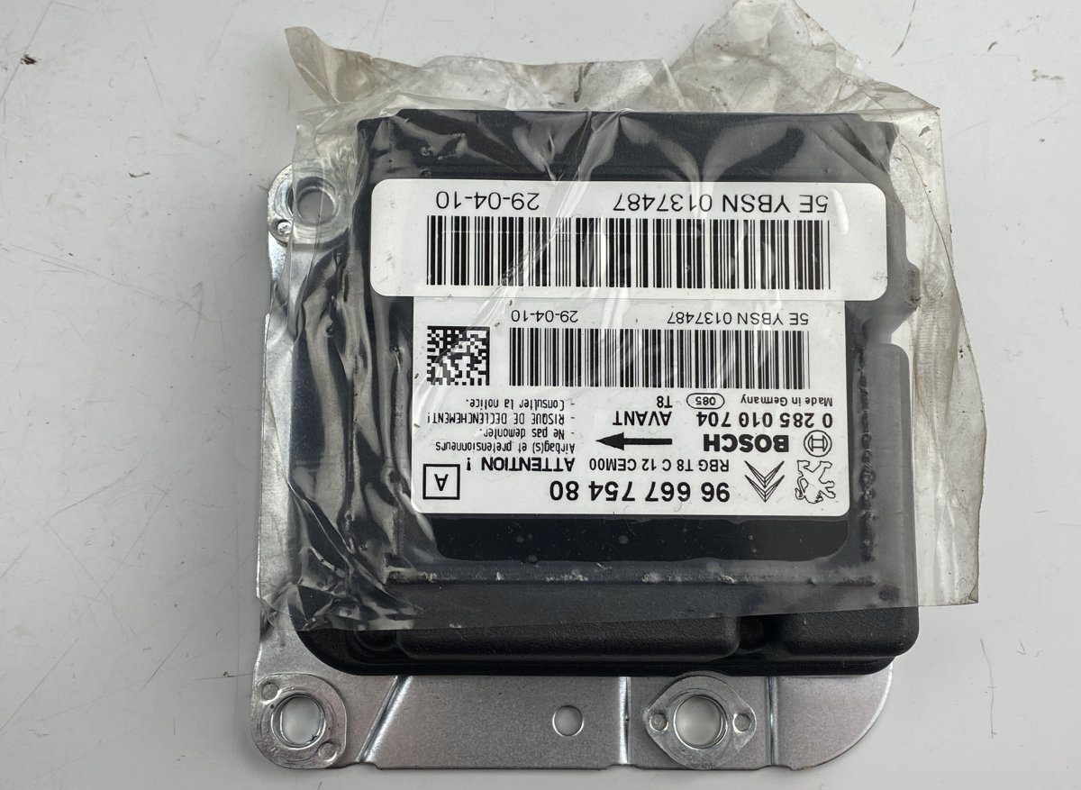 Peugeot 3008 Airbag Control Unit Airbag control unit — PEUGEOT 3008 I (T84) (200...