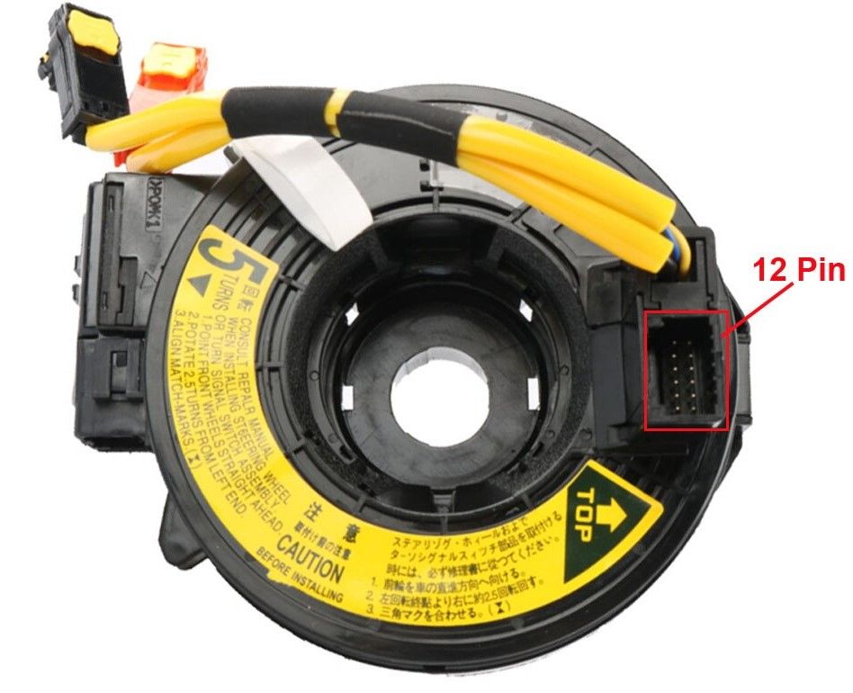 Toyota Corolla Verso Steering wheel slip ring / squib TOYOTA COROLLA Verso II (AR10) (2004-2009) Stee...