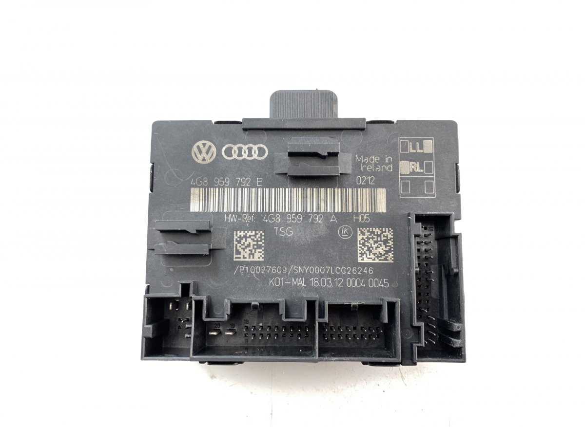 Audi A6 (C7) Door control unit front right AUDI A6 / A6 ALLROAD (C7, 4G) (2010-2018) Door ...