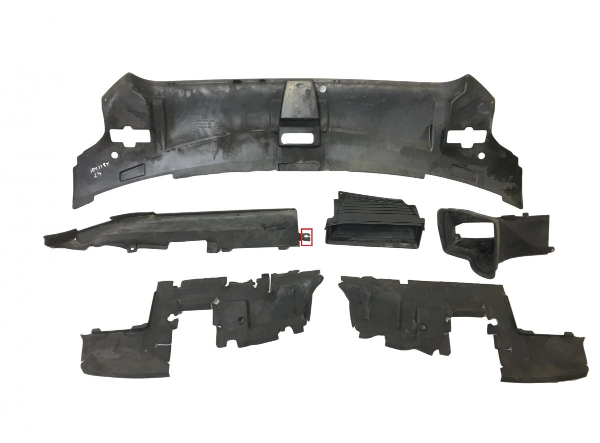 Audi A8 (D4) Air duct front left AUDI A8 (4H) (2009-2017) Air duct front left 4H...