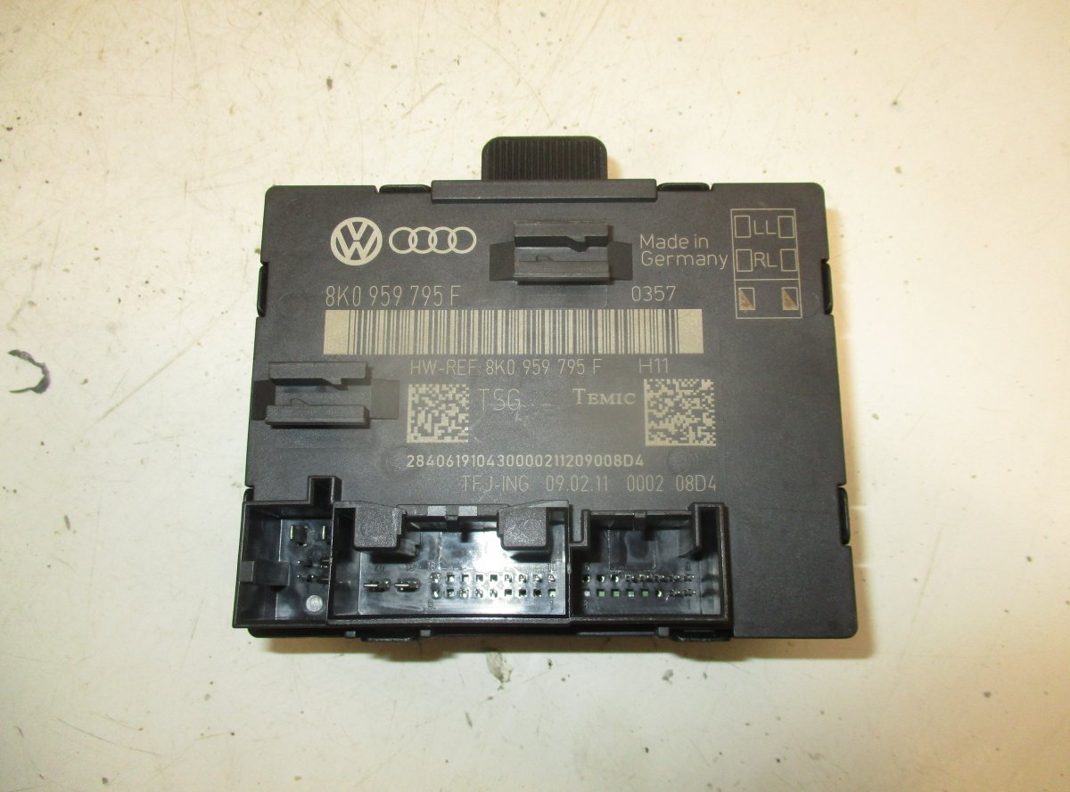 Audi A4 (B8) Rear left door control unit Rear left door control unit — AUDI A4 / A4 ALLR...