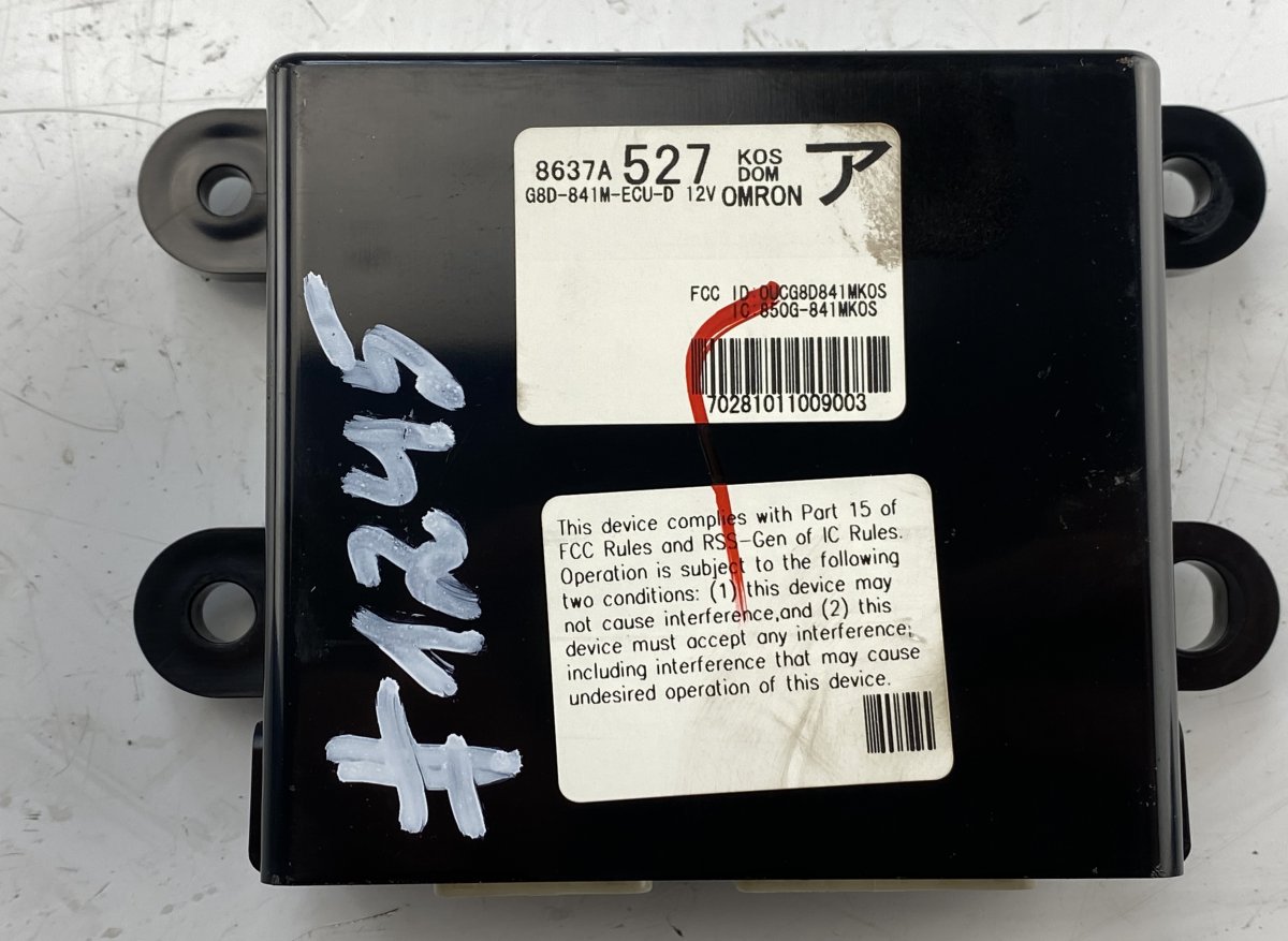 Mitsubishi ASX KEYLESS GO control unit MITSUBISHI ASX I / RVR III (GA) (2010-2023) KEY...
