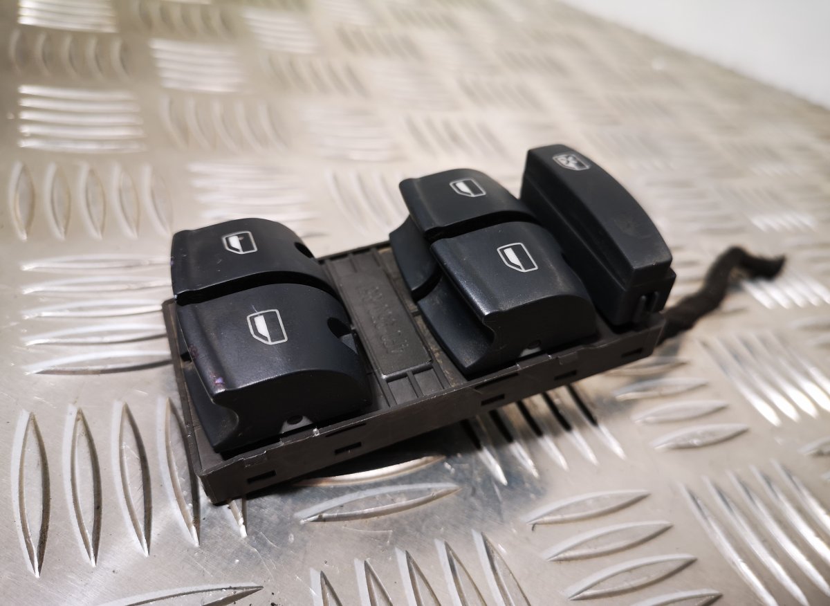 Audi A3 (8P) Main windows switch AUDI A3 (8P) (2003-2012) Main windows switch 4F...