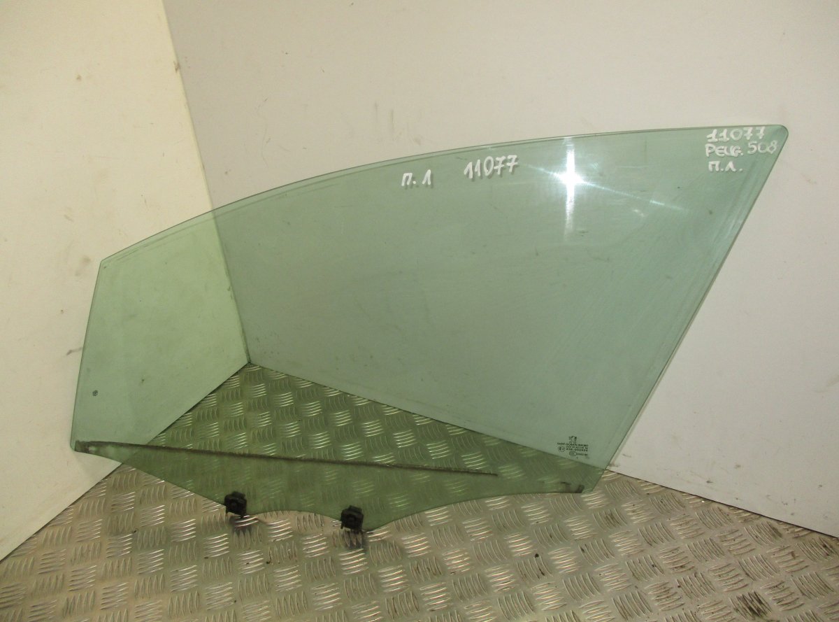 Peugeot 508 Door window glass front left PEUGEOT 508 I (W23) (2010-2018) Door window gla...