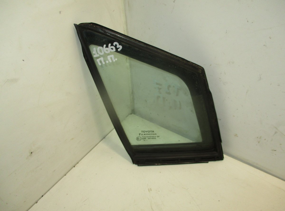 Toyota Avensis (T27) Door quarter Window glass Front Right TOYOTA AVENSIS (T270) (2009-2018) Door quarter ...
