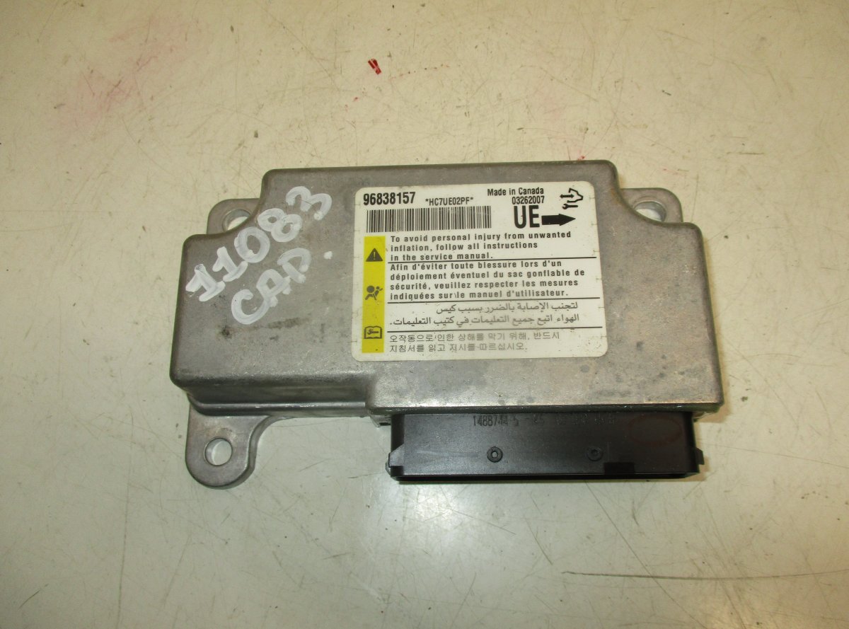 Chevrolet Captiva Airbag Control Unit Airbag control unit — CHEVROLET CAPTIVA I (2006...