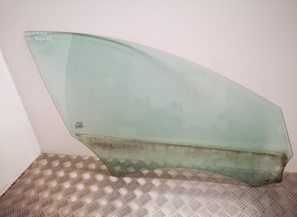 Jaguar XF Door window glass front right