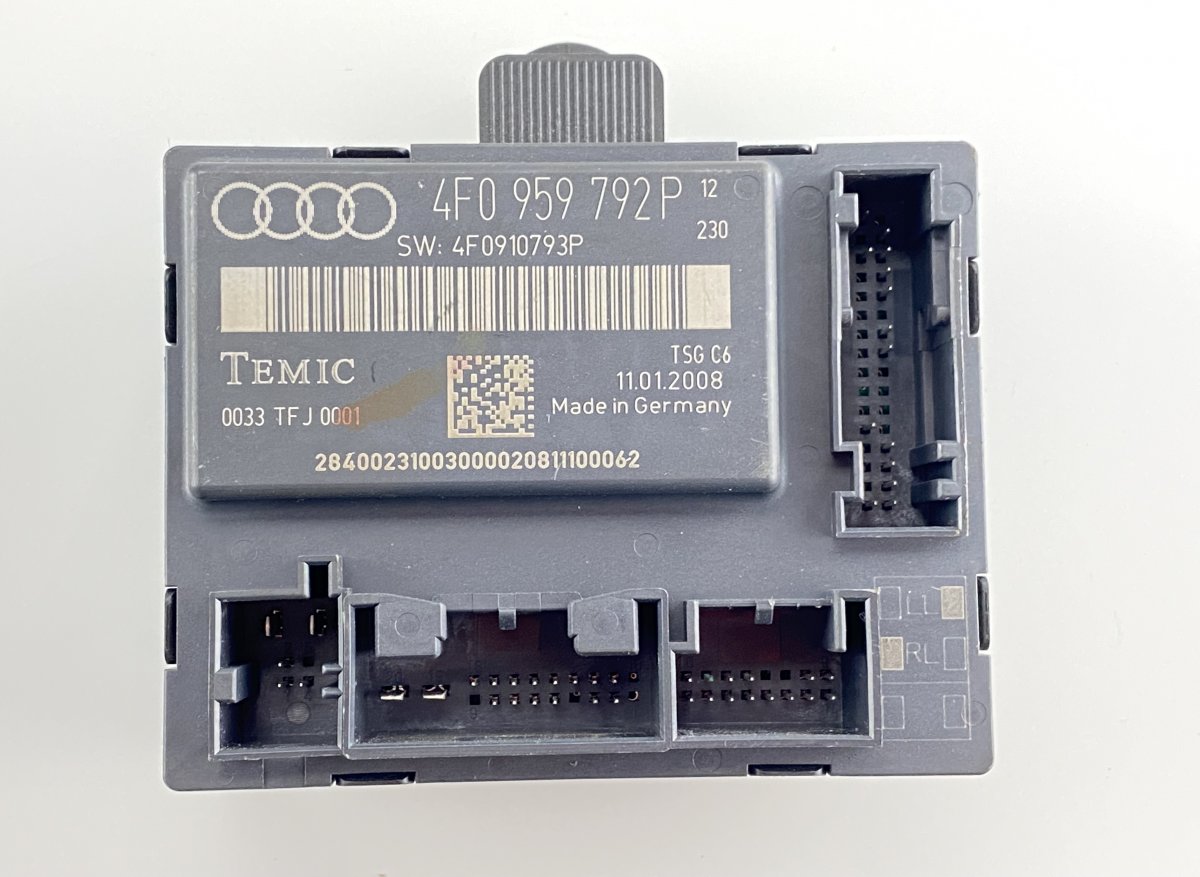 Audi A6 (C6) Door control unit front left AUDI A6 / A6 ALLROAD (C6, 4F) (2004-2011) Door ...