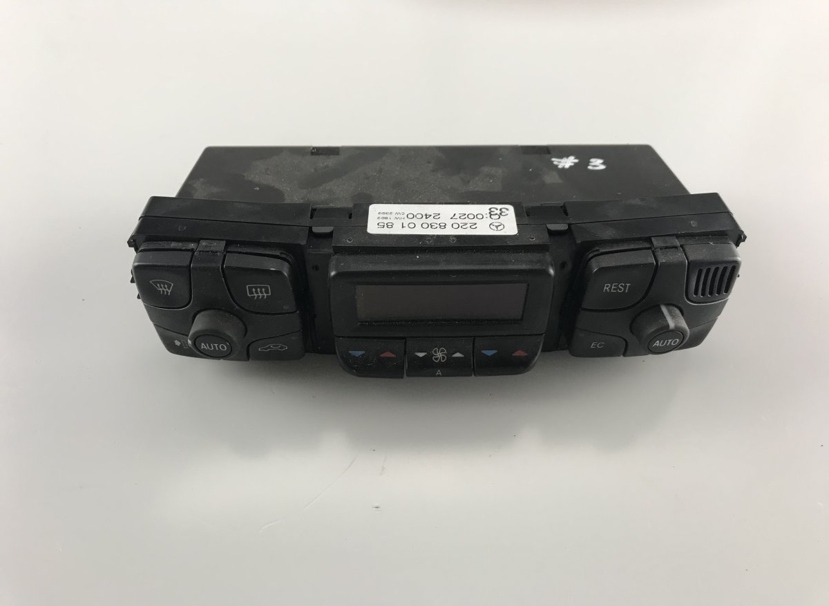 Mercedes-Benz C (W202) Heater control panel MERCEDES-BENZ S-CLASS Coupe (C215) (1999-2006) ...