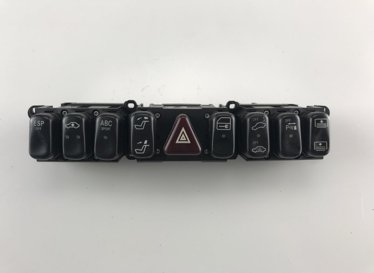 Mercedes-Benz C (W202) Hazard switch MERCEDES-BENZ S-CLASS Coupe (C215) (1999-2006) ...