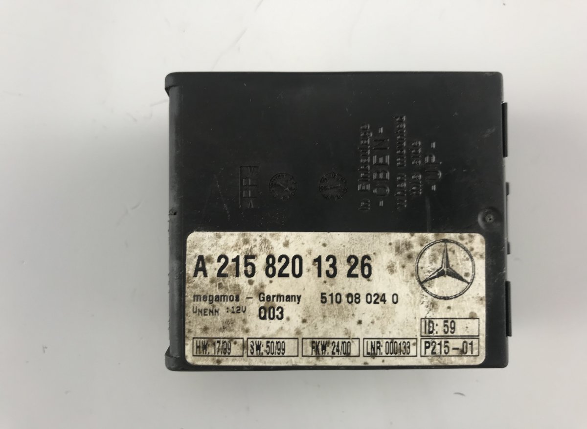 Mercedes-Benz C (W202) Anti theft alarm control unit MERCEDES-BENZ S-CLASS Coupe (C215) (1999-2006) ...