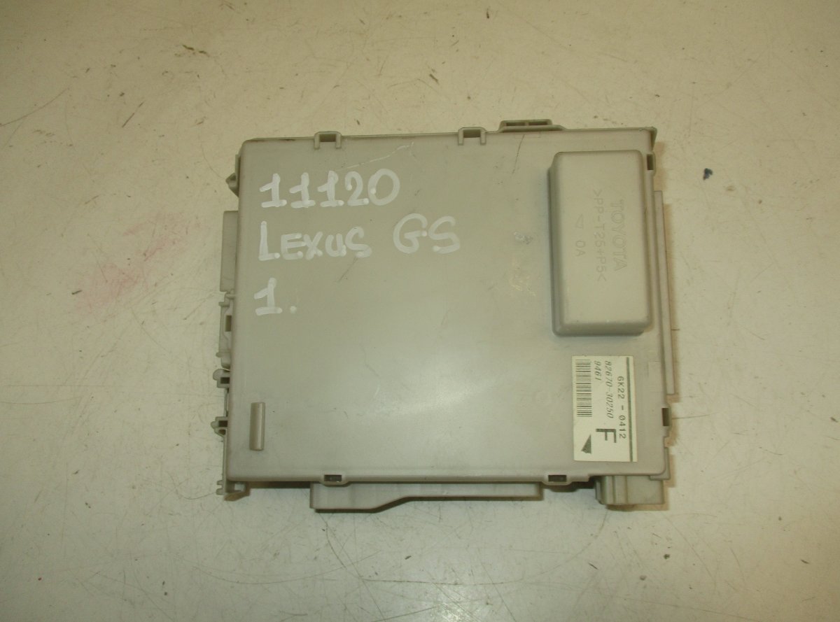 Lexus GS Fuse box LEXUS GS III (2005-2011) Fuse box 82670-30250

...