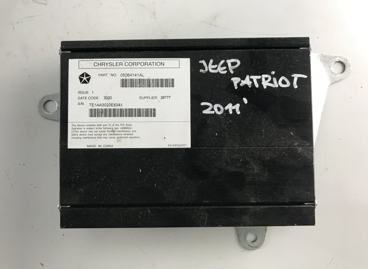 Jeep Patriot Audio amplifier JEEP PATRIOT (PK) (2007-2017) Audio amplifier 0...
