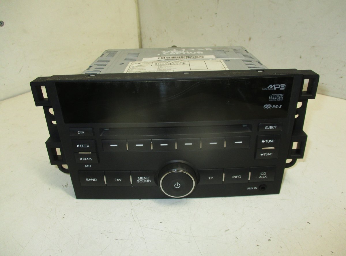 Chevrolet Captiva Radio CHEVROLET CAPTIVA I (2006-2018) Radio 95959652
...