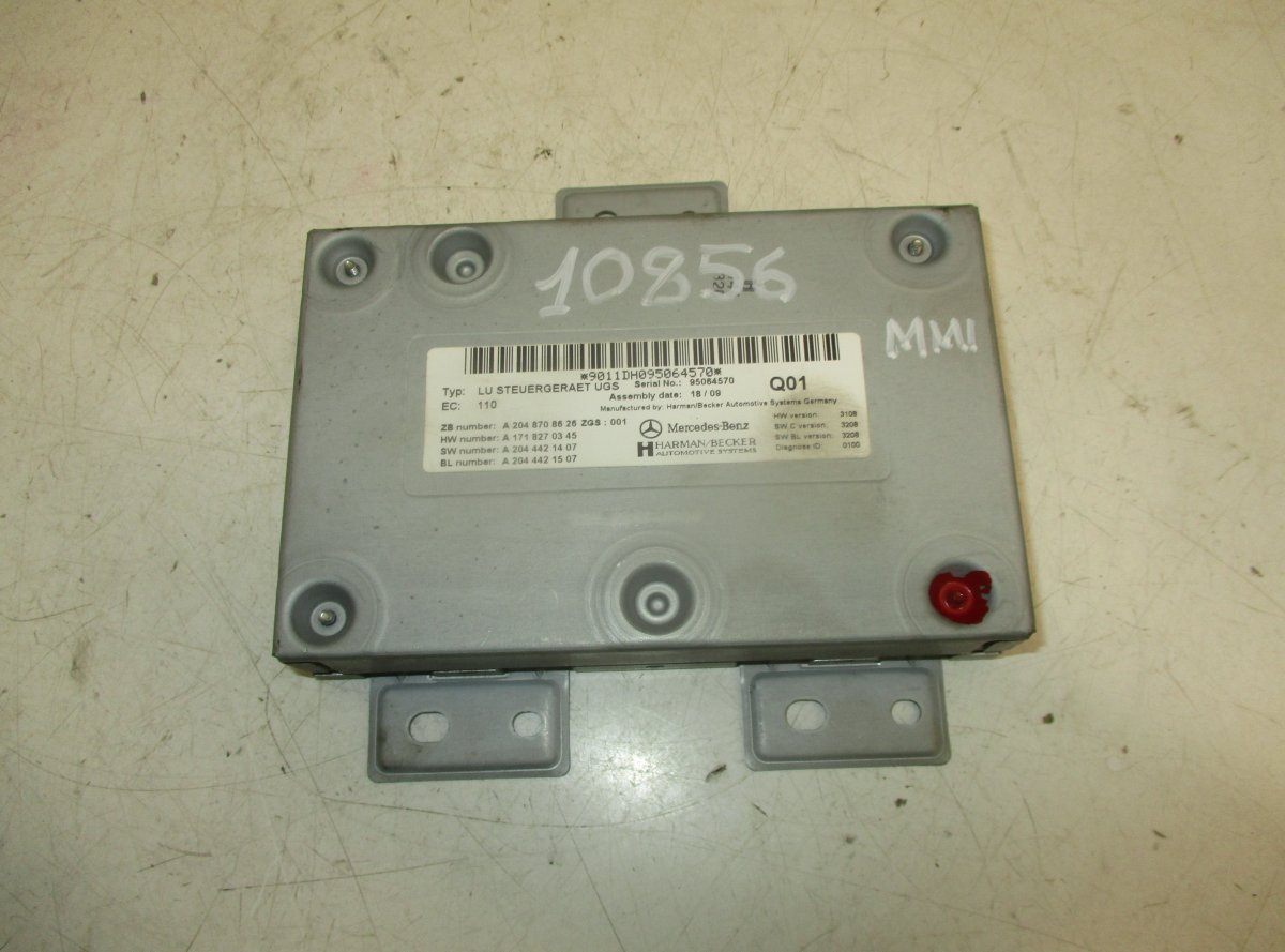 Mercedes-Benz A (W169) MMI control module (Multimedia interface) MERCEDES-BENZ E-CLASS (W212) (2009-2016) MMI co...