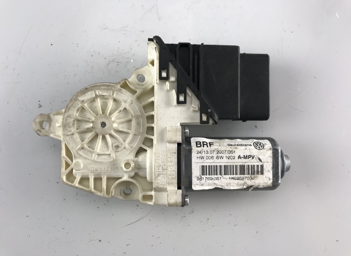Volkswagen Touran Window Regulator Motor Rear Left VW TOURAN (1T1, 1T2) (2003-2010) Window Regulat...