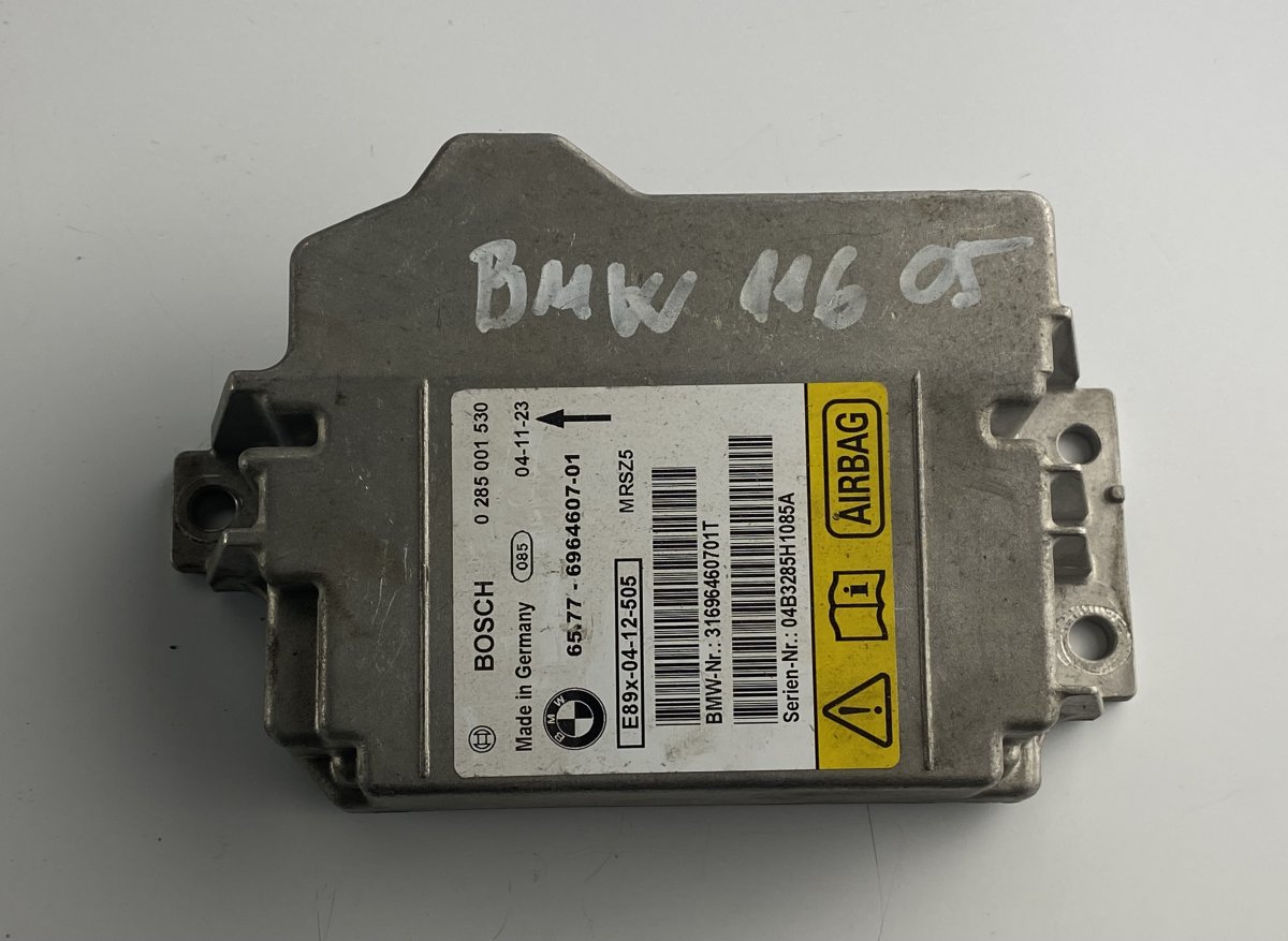 BMW 1 (E81 / E82 / E87 / E88) Airbag Control Unit BMW 1 (E81, E82, E87, E88) (2003-2013) Airbag C...