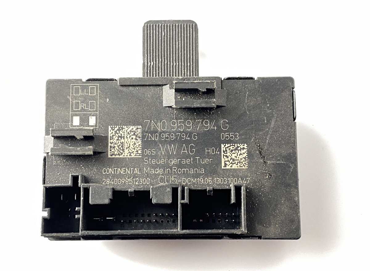 Volkswagen Sharan Door control unit rear left VW SHARAN II (7N) (2010-2022) Door control unit...