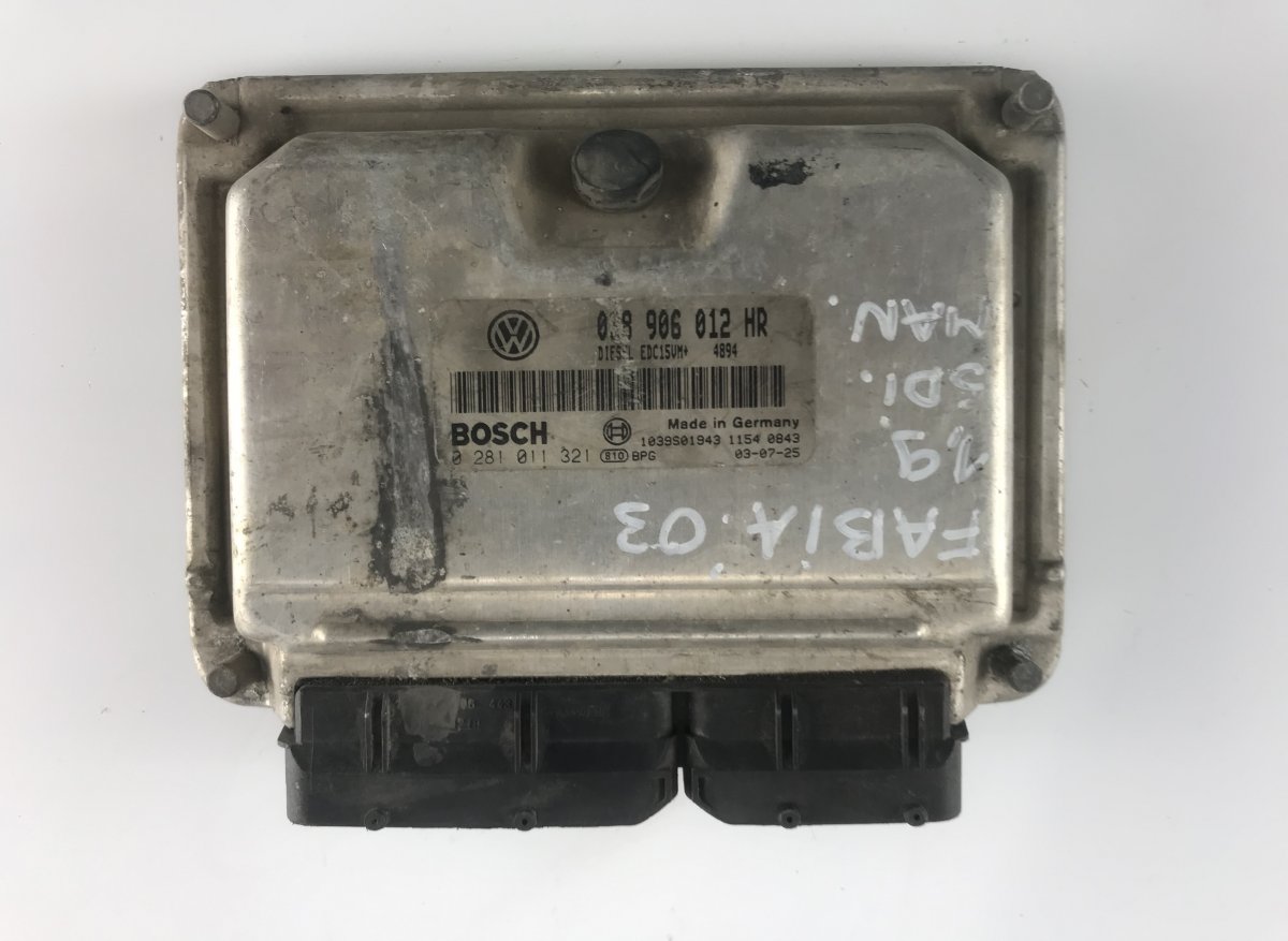 Skoda Fabia Engine Control Unit / module (ECU) SKODA FABIA I (6Y) (1999-2008) Engine Control U...
