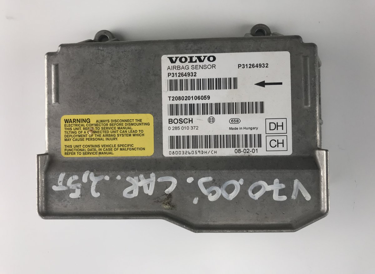 Volvo V70 Airbag Control Unit VOLVO V70 III (BW) (2007-2016) Airbag Control U...