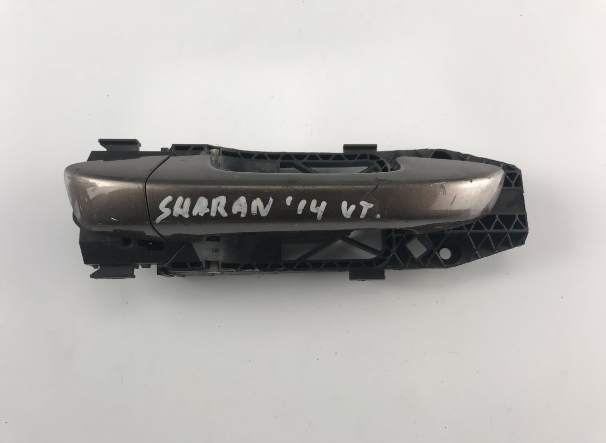 Volkswagen Sharan Door Handle Exterior Rear Left VW SHARAN II (7N) (2010-2022) Door Handle Exter...