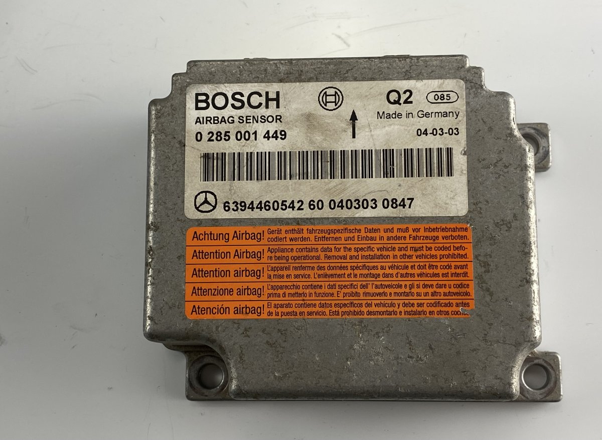 Mercedes-Benz 280SL - 600SL / SL (R129) Airbag Control Unit MERCEDES-BENZ E-CLASS (W210) (1995-2003) Airbag...