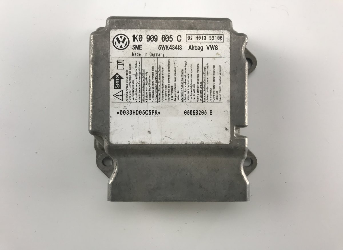 Volkswagen Touran Airbag Control Unit VW TOURAN (1T1, 1T2) (2003-2010) Airbag Control...