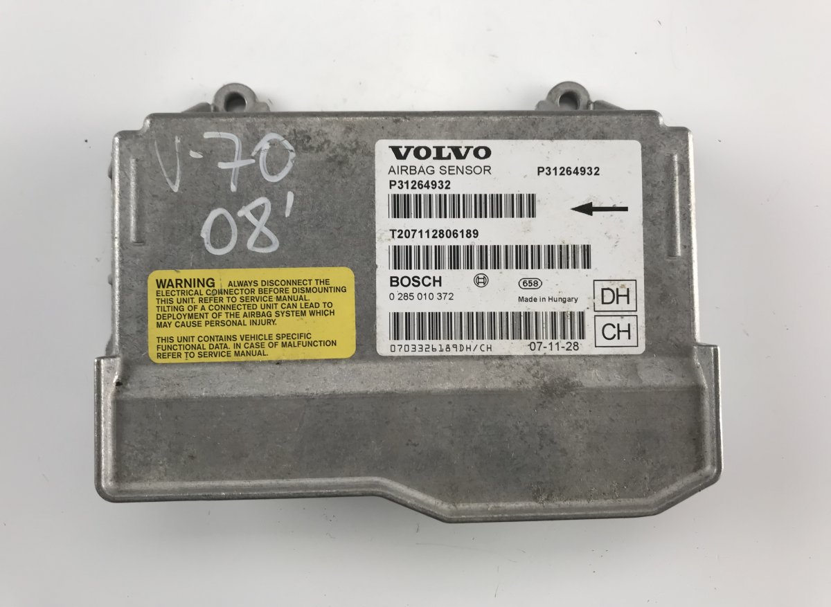 Volvo V70 Airbag Control Unit VOLVO V70 III (BW) (2007-2016) Airbag Control U...