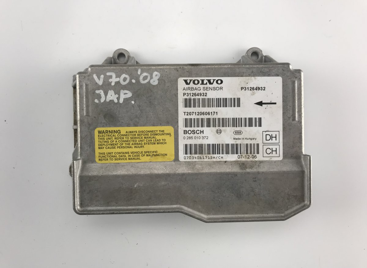Volvo V70 Airbag Control Unit VOLVO V70 III (BW) (2007-2016) Airbag Control U...