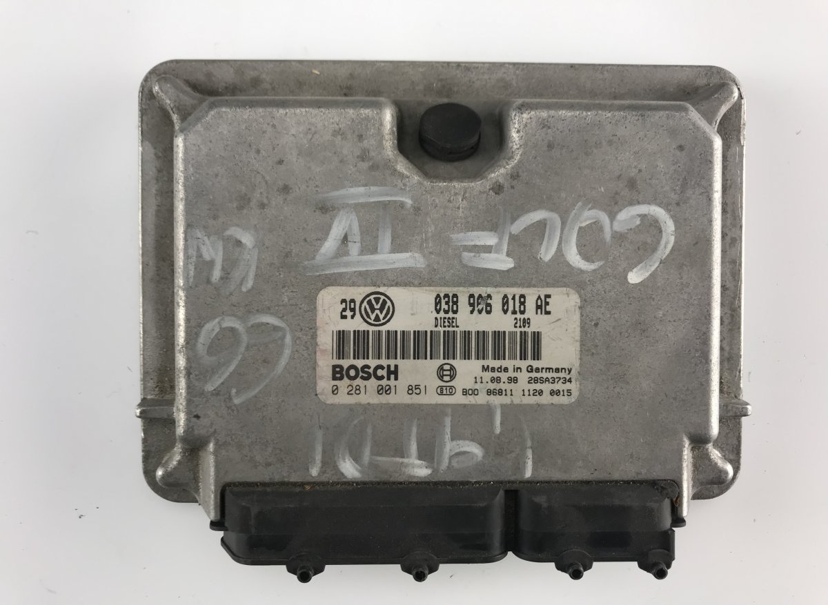 Volkswagen Golf 3 Engine Control Unit / module (ECU) VW GOLF IV (1J) (1997-2006) Engine Control Unit...