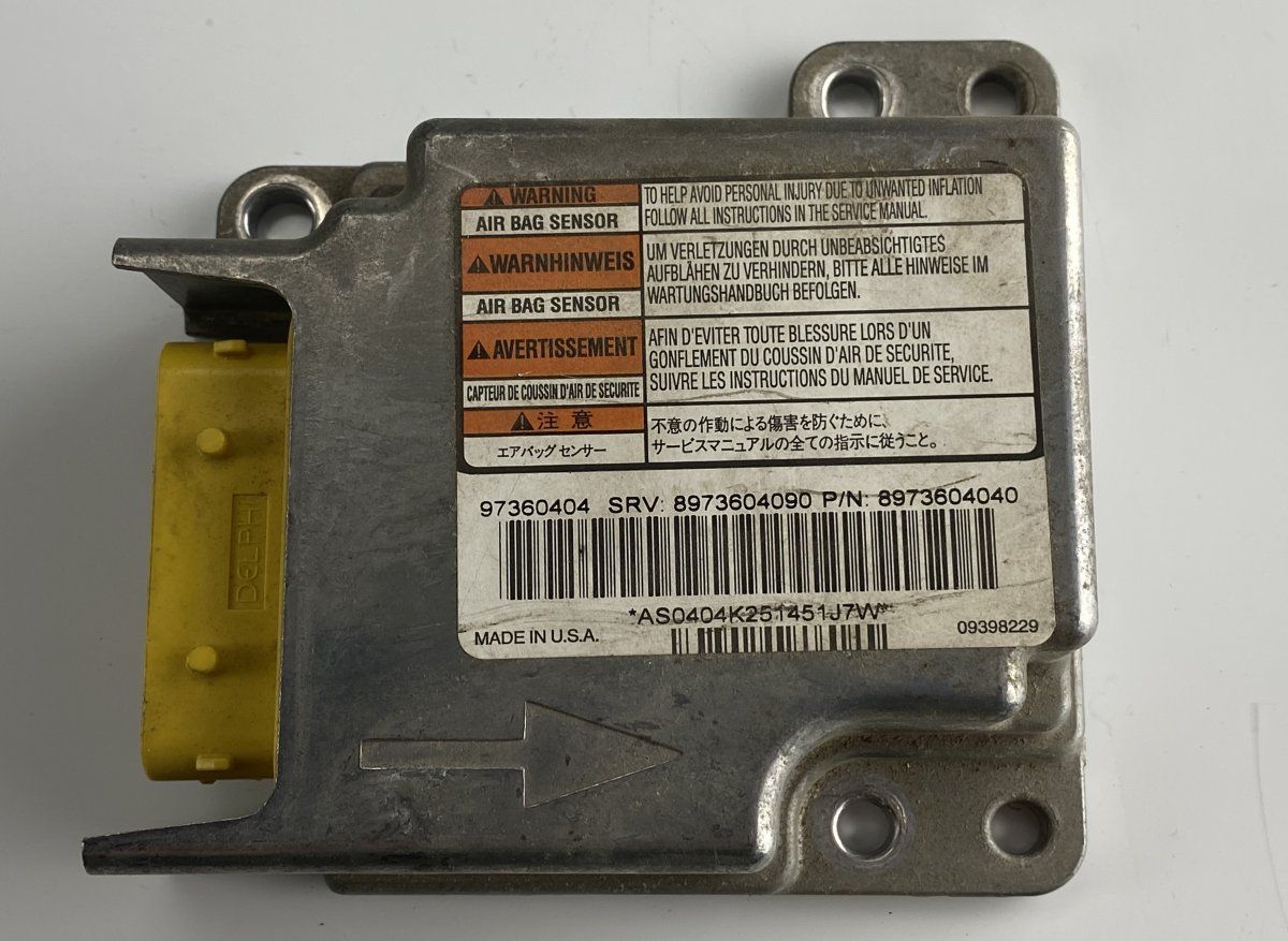 Isuzu D-Max Airbag Control Unit ISUZU D-MAX I (RA, RC) (2002-2012) Airbag Contr...