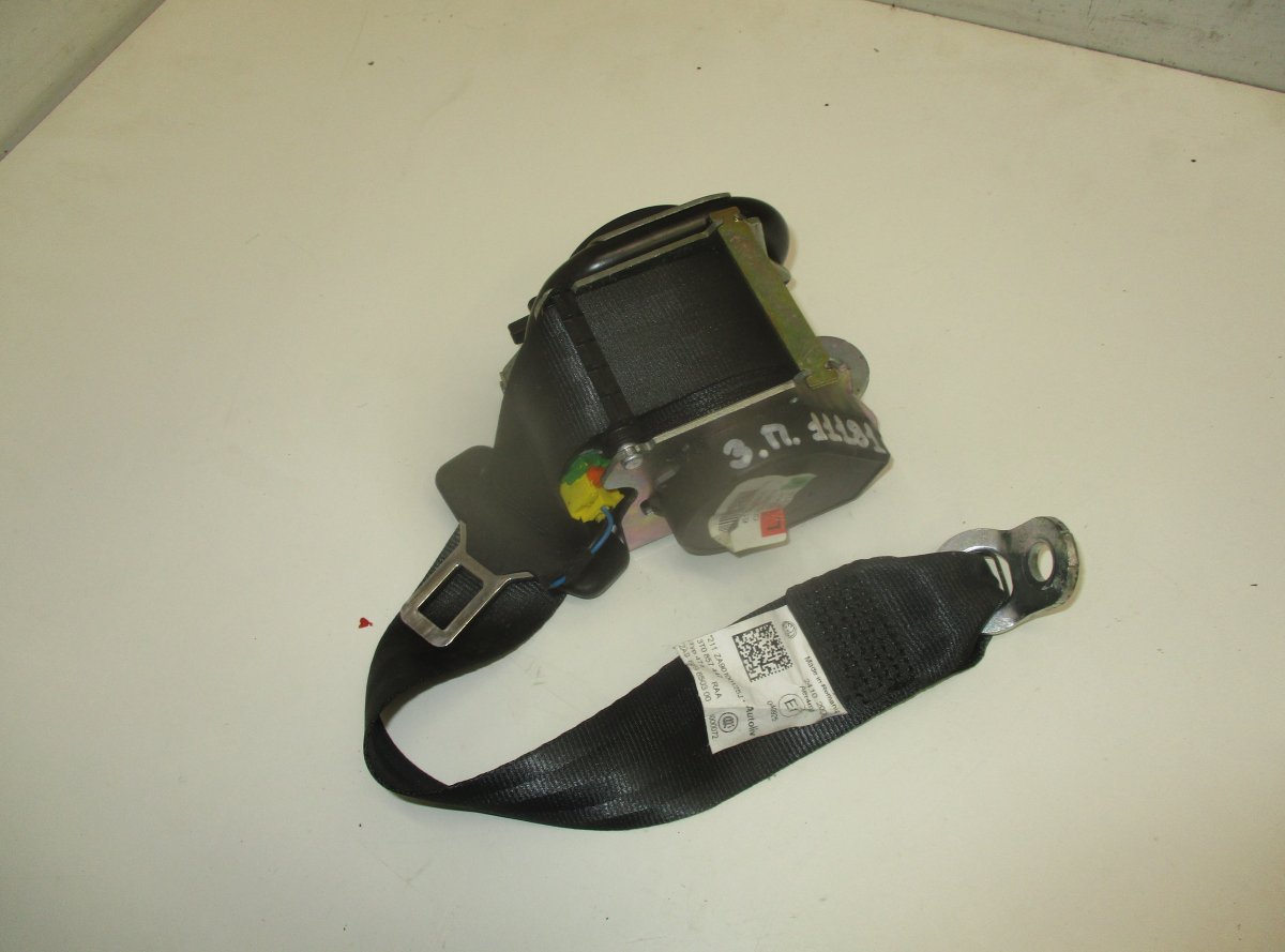 Skoda Superb (3T) Seat Belt Rear Right SKODA SUPERB II (3T4, 3T5) (2008-2015) Seat Bel...